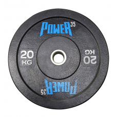 Диск бамперный для штанги 20 кг Power35